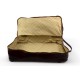 Leather trolley travel bag brown leather duffle weekender overnight leather bag