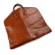 Leather garment bag travel garment bag carry-on garment bag with handles suit garment bag carrying garment bag hanging mattbrown