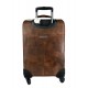 Valise voyage en cuir marron fonce sac voyage de bagages a main en cuir carryon sac de cabine sac en cuir pilote sac en cuir