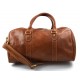 Bolso de viaje marron deportivo mujer hombre bolso de cuero