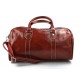 Leder reisetasche manner damen mit griffen schultertasche leder rot
