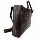 Leder herren damen tablet tasche notebook tasche dunkel braun