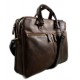 Sac cuir d'èpaule sac postier sac en cuir homme femme brun