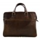 Sac cuir d'èpaule sac postier sac en cuir homme femme brun