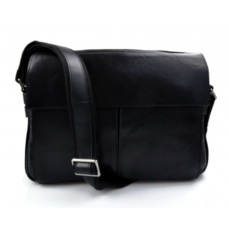 Bolso tableta piel bolso ipad piel bolso messenger bolso hombre piel bolso de mujer bolso de espalda negro