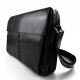 Bolso tableta piel bolso ipad piel bolso messenger bolso hombre piel bolso de mujer bolso de espalda negro