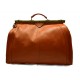 Borsone viaggio in pelle doctor bag pelle miele borsa medico