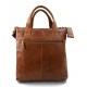Leather shoulder bag satchel mens ipad bag handbag brown luxury bag