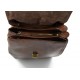 Backpack leather womens travel bag leather weekender sports bag gym bag leather brown